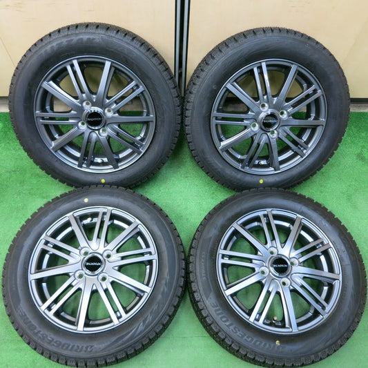 [送料無料]未使用！22年★スタッドレス 155/65R14 ブリヂストン ブリザック VRX2 BALMINUM バルミナ 14インチ PCD100/4H★3070307イス