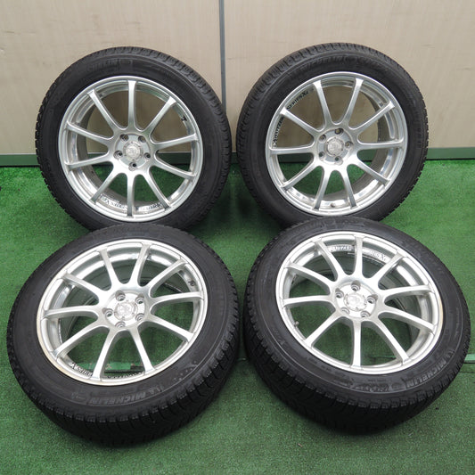 *送料無料*バリ溝！キレイ！8.5分★スタッドレス 215/50R17 ミシュラン X-ICE XI3 KREUTZER SERIES Xi 17インチ PCD100/5H★3111718NJス