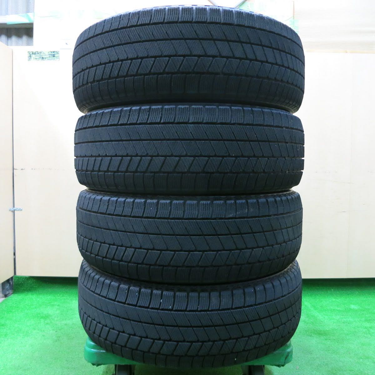 送料無料]バリ溝！21年！9.5分☆スタッドレス 225/60R17 ブリヂストン 