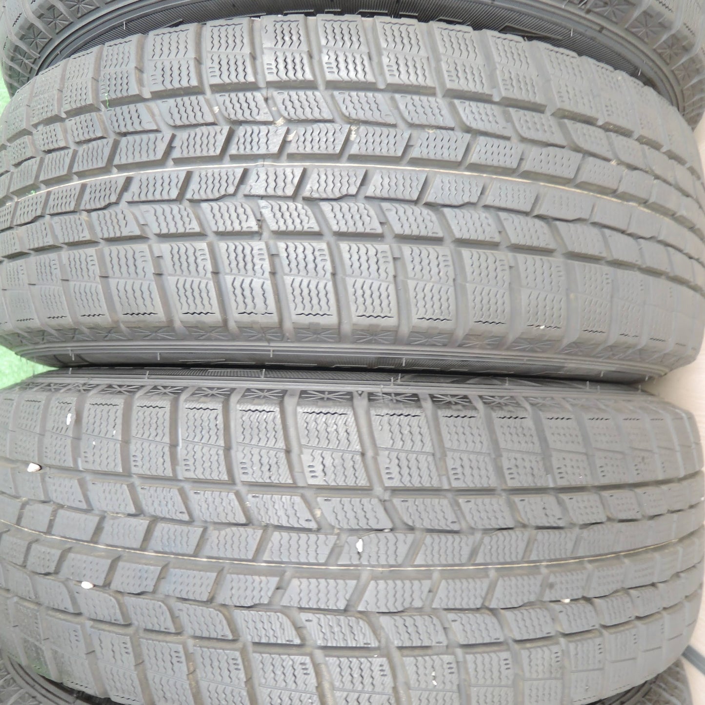 [送料無料]バリ溝！20年！9.5分★スタッドレス 195/65R15 グッドイヤー アイスナビ6 MANARAY SPORT マナレイスポーツ 15インチ PCD114.3/5H★3101902TNス