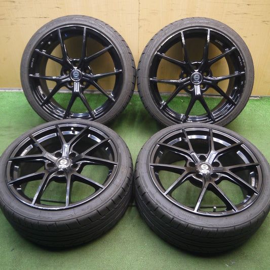 *送料無料* バリ溝！22年！9.5分★ワーゲン等 O・Z Sparco Podio 205/40R18 ニットー NT555 G2 OZ スパルコ ポディオ 18インチ PCD112/5H★4020704Hノ