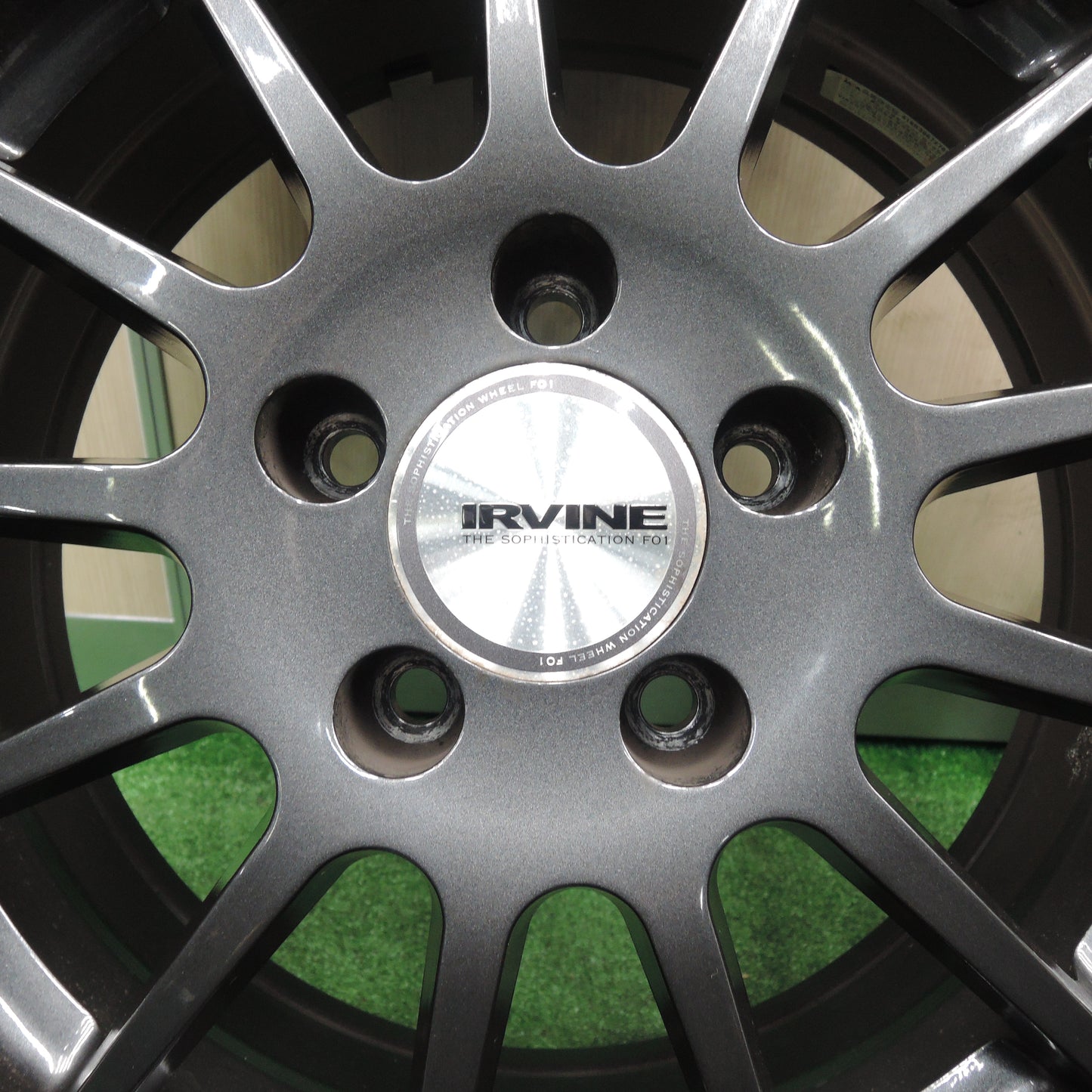 *送料無料*キレイ★ワーゲン等 IRVINE 205/55R16 スタッドレス ダンロップ ウインターマックス WM01 アーヴィン 16インチ PCD112/5H★3121310TNス