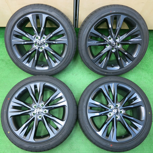 *送料無料*新車外し！23年★トヨタ カローラ ツーリング W×B 純正 215/45R17 ヨコハマ BluEarth-GT AE51 17インチ PCD100/5H★3121604イノ