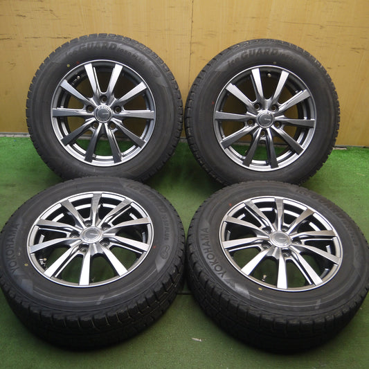 *送料無料*バリ溝！20年！キレイ！9.5分★スタッドレス 195/65R15 ヨコハマ アイスガード iG50 プラス GRASS グラス 15インチ PCD114.3/5H★4011003Hス