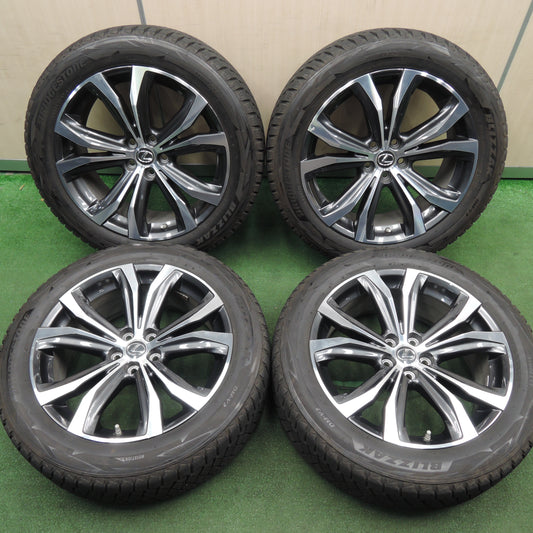 *送料無料*センサー付★レクサス 20系 RX バージョンL 純正 235/55R20 スタッドレス ブリヂストン ブリザック DM-V2 PCD114.3/5H★3122312HAス