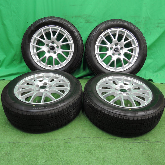 *送料無料*キレイ★スタッドレス 185/60R15 ブリヂストン ブリザック VRX2 TOPRUN トップラン 15インチ PCD100/5H★3101702HDス