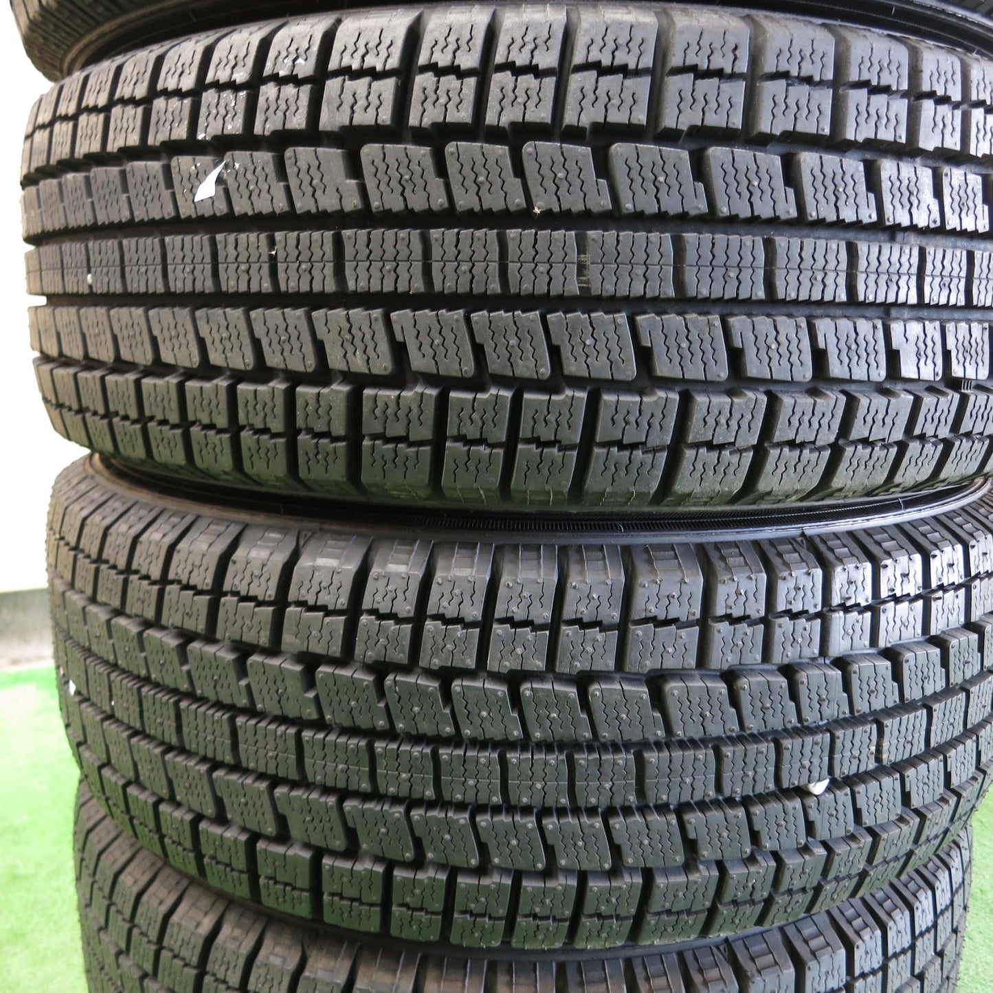 [送料無料]超バリ溝！キレイ！ほぼ10分★スタッドレス 175/65R14 オートバックス ノーストレック N1 JOKER weds ジョーカー 14インチ PCD100/4H★3062404サス