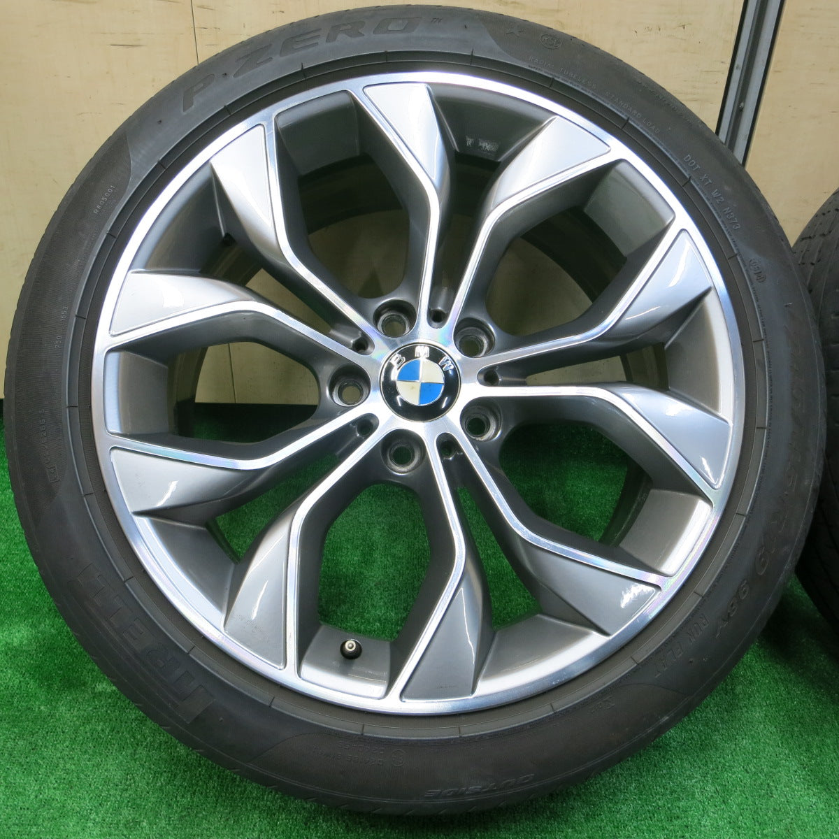 *送料無料*キレイ★BMW X3 F25 純正 OP 245/45R19 275/40R19 ピレリ PZERO ランフラット 19インチ PCD120/5H★3110305イノ