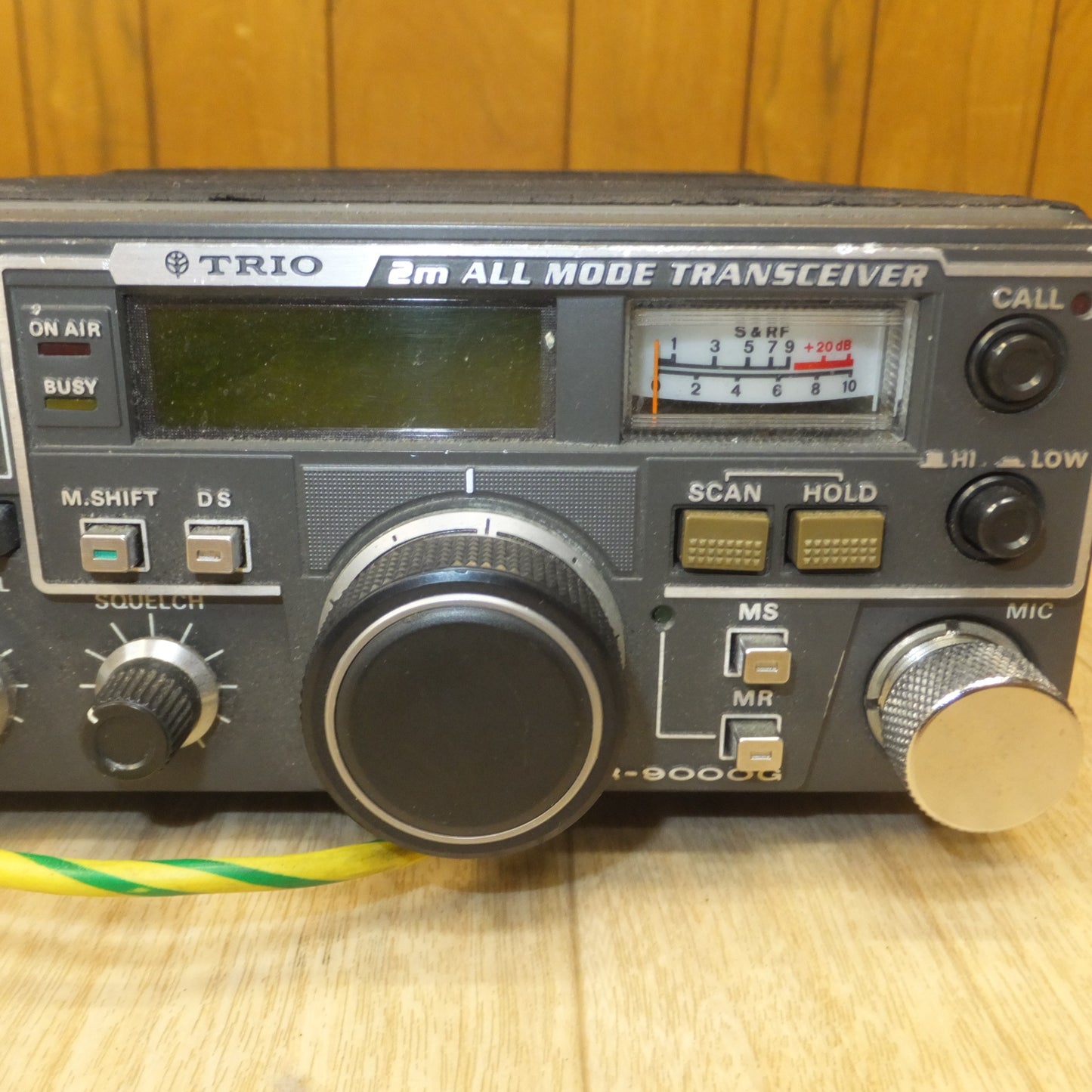 [送料無料] 現状品★ケンウッド TRIO トランシーバー 無線機 2m ALL MODE TRANSCEIVER TR-9000G　DC13.8V 3.1A★