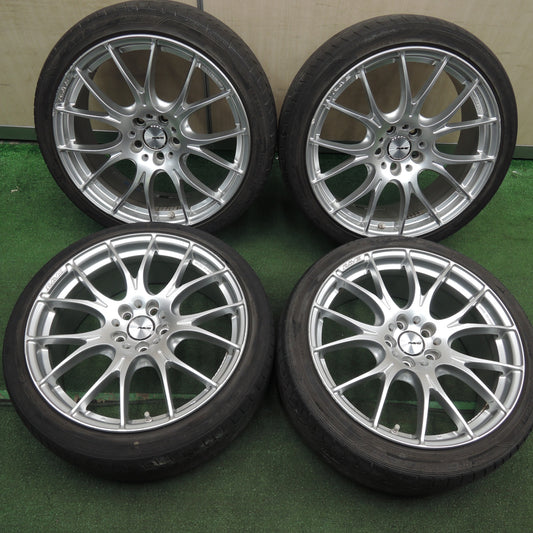 *送料無料* 4本価格★RAYS HOMURA 2X7 225/40R19 グッドイヤー イーグル LS EXE レイズ ホムラ 19インチ PCD114.3/5H★4021714HAノ