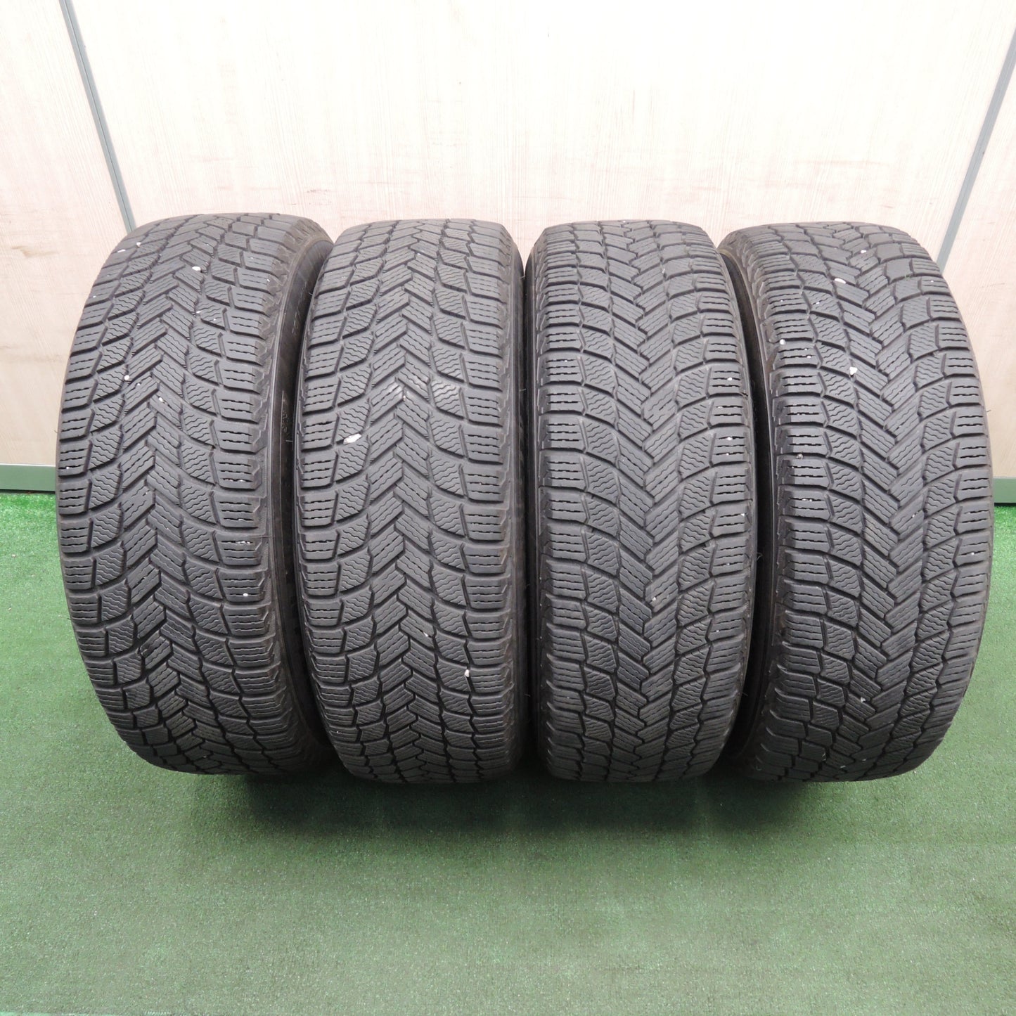 *送料無料* キレイ！20年★スタッドレス 225/65R17 ミシュラン X-ICE SNOW SUV ravrion RS01 ラブリオン PCD114.3/5H★4030110TNス