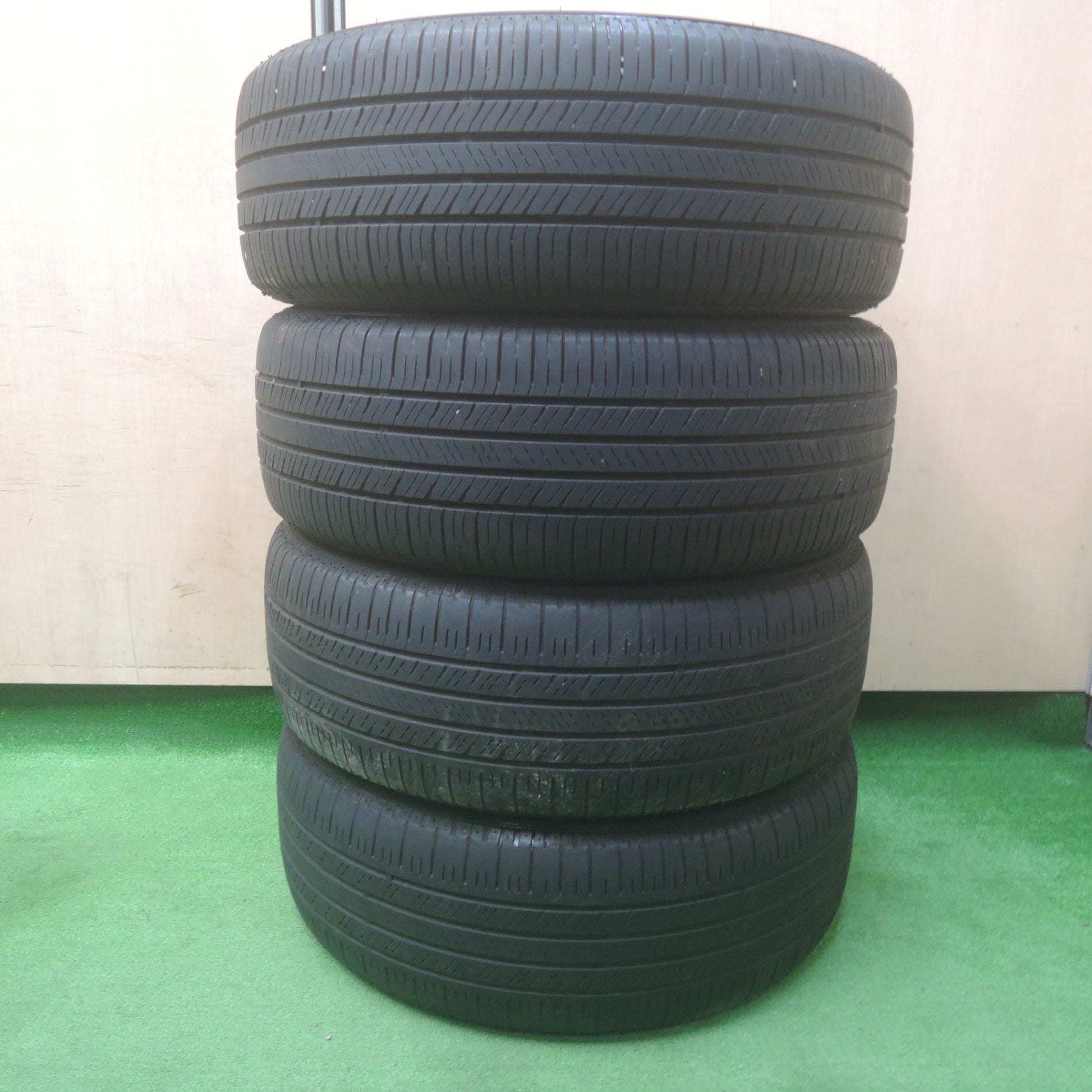 *送料無料* キレイ★三菱 デリカ D:5 純正 225/55R18 グッドイヤー イーグル LS2 18インチ  PCD114.3/5H★4022107SYノ