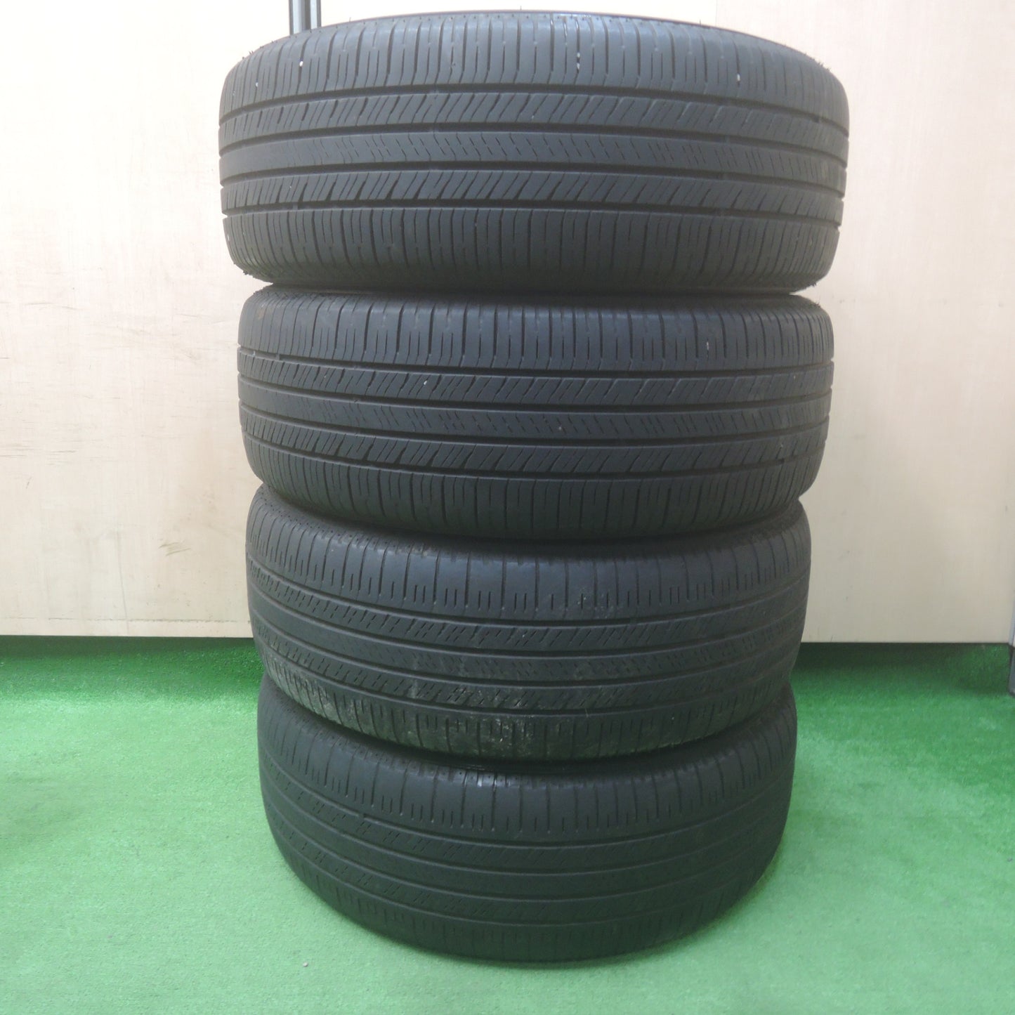 *送料無料* キレイ★三菱 デリカ D:5 純正 225/55R18 グッドイヤー イーグル LS2 18インチ PCD114.3/5H★4022107SYノ