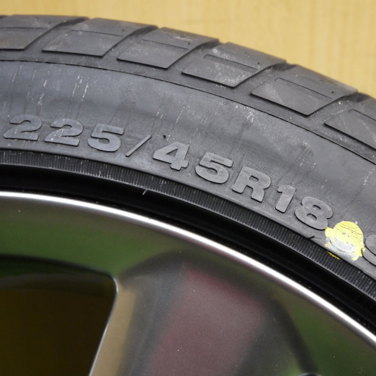 *送料無料*新車外し★トヨタ 18 クラウン アスリート 純正 225/45R18 ダンロップ SPスポーツ 2050 18インチ PCD114.3/5H★2030102クノ