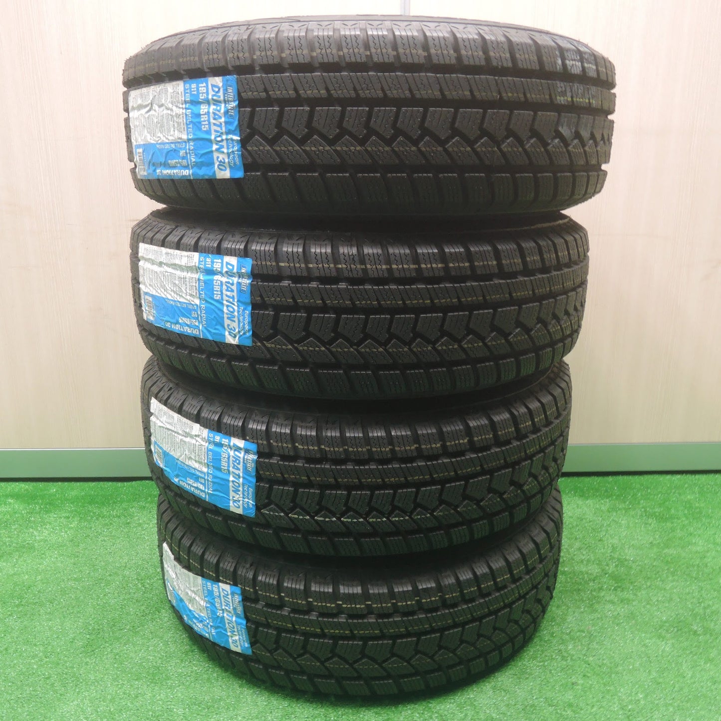 [送料無料]未使用！19年★スタッドレス 195/65R15 インターステート DURATION30 CLIMATE TANGO クライメイト タンゴ 15インチ PCD114.3/5H★3072703SYス