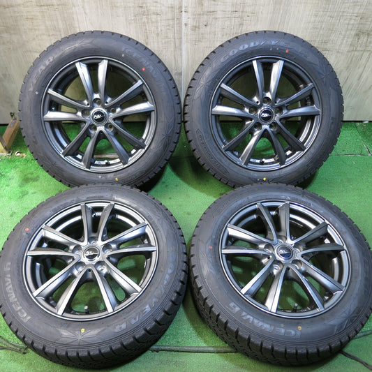 [送料無料]超バリ溝！19年！キレイ！ほぼ10分★スタッドレス 175/65R15 グッドイヤー アイスナビ6 NIRVANA NV ニルバーナ 15インチ PCD100/5H★3062008Hス