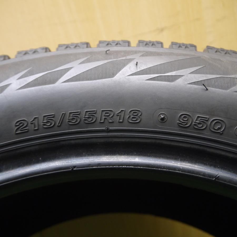 [送料無料] 20年！9分★スタッドレス 215/55R18 ブリヂストン VRX2 タイヤ 18インチ CX-30 エクストレイル等★3112802Hスタ