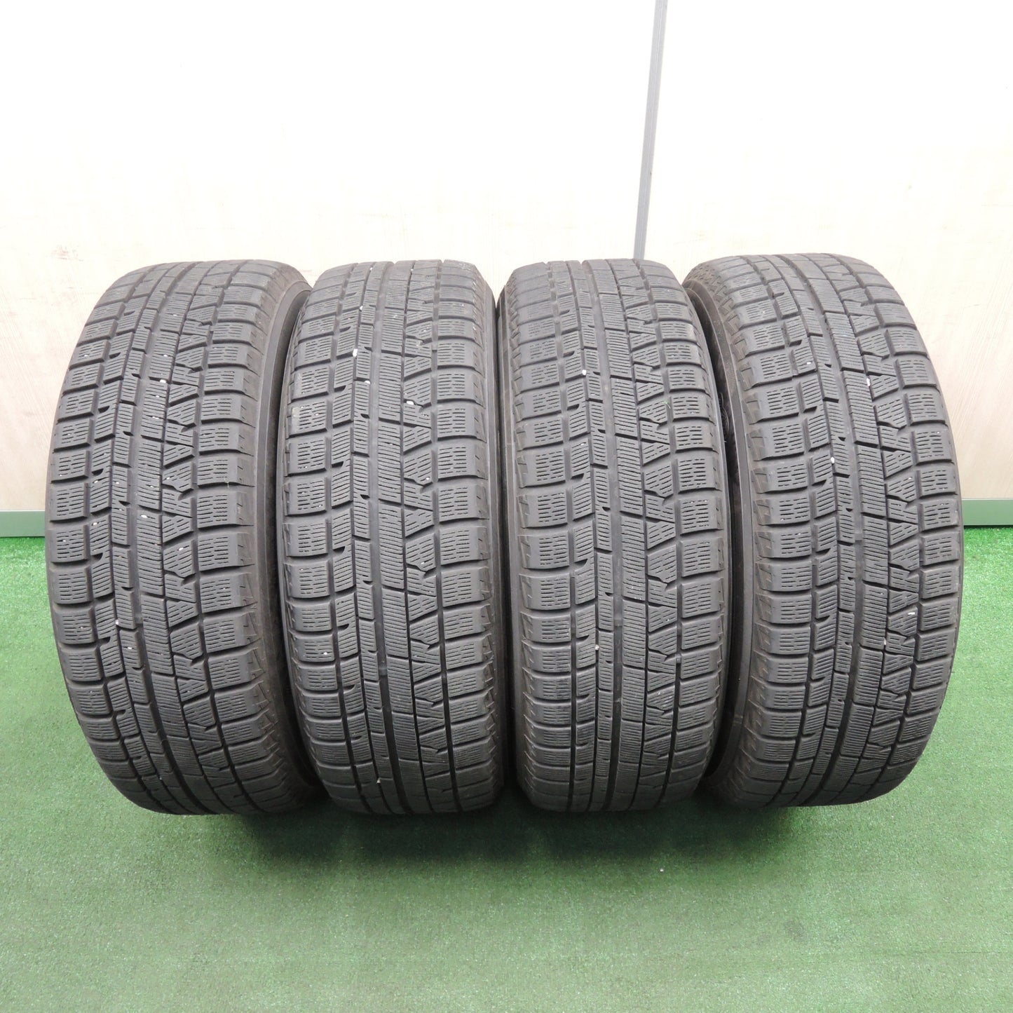 [送料無料] バリ溝！ほぼ10分★スタッドレス 225/60R17 Euro Speed MANARAY SPORT ヨコハマ アイスガード iG50 PLUS PCD114.3/5H★4011903TNス