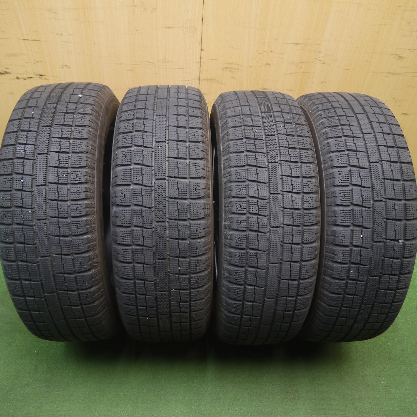 [送料無料]バリ溝！キレイ！9.5分★スタッドレス 195/65R15 トーヨー ガリット G5 MANARAY SPORT マナレイスポーツ 15インチ PCD114.3/5H★3082501Hス