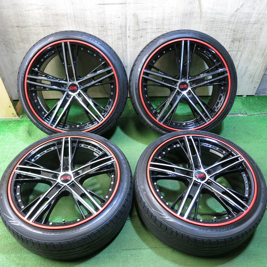 [送料無料]4本★Lxryhanes agreeser AG-014 OZ 225/40R19 245/35R19 ラグジーヘインズ アグレッサー ダンロップ LE MANS LM704 19インチ PCD14.3/5H★3032711Hノ