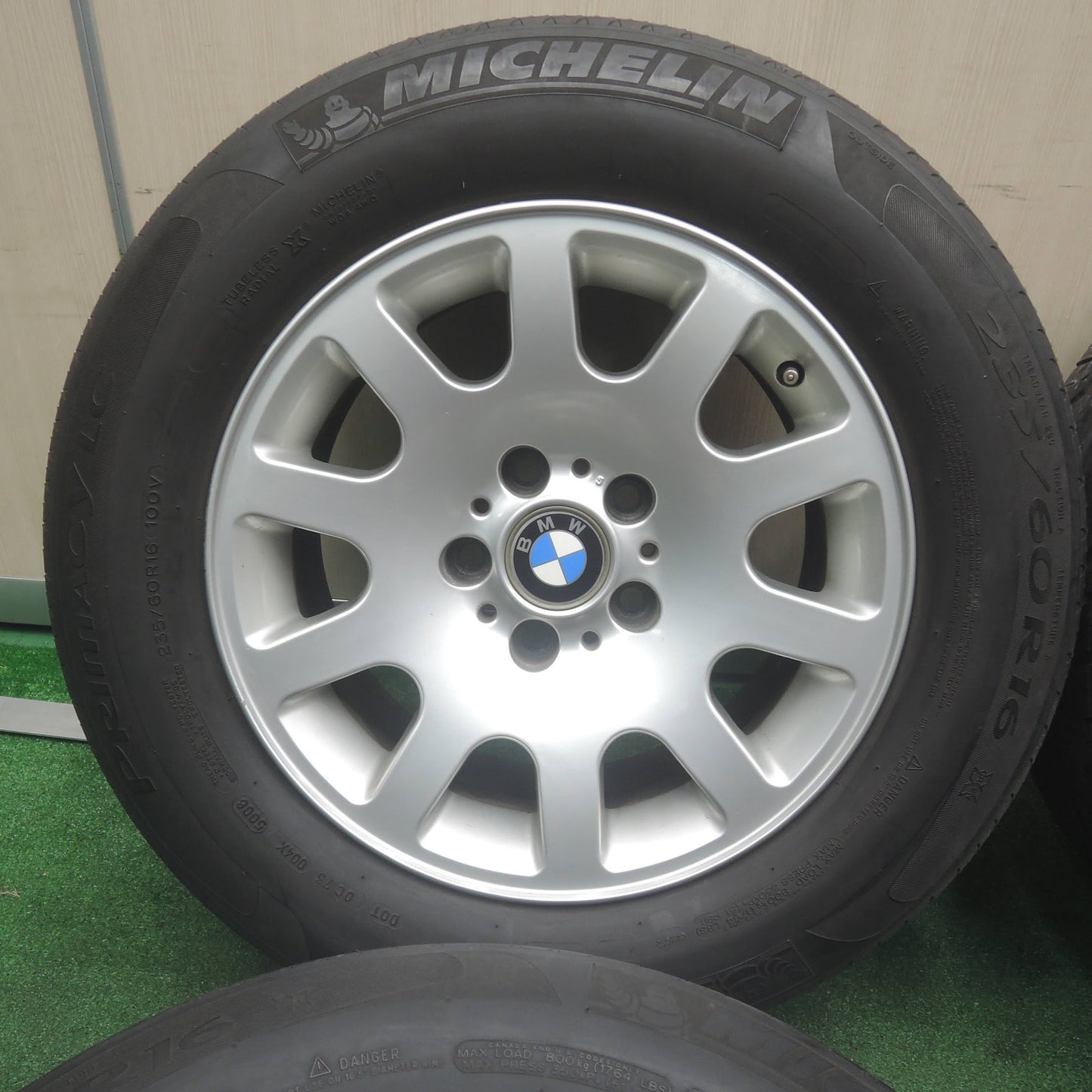 [送料無料]キレイ★BMW 7シリーズ E38 純正 235/60R16 ミシュラン プライマシー LC ピレリ P6000 16インチ PCD120/5H★3110101SYノ