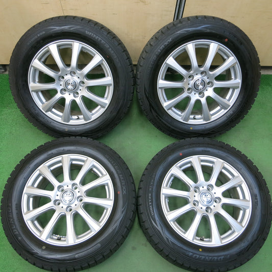 *送料無料*バリ溝！キレイ！ほぼ10分★スタッドレス 215/60R16 ダンロップ ウインターマックス WM01 DEBOR 16インチ PCD114.3/5H★3102806イス