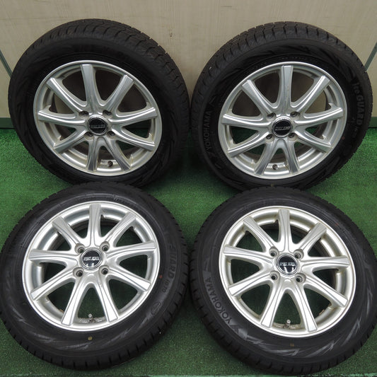 [送料無料]バリ溝！21年！ほぼ10分★スタッドレス 155/65R14 ヨコハマ アイスガード iG70 SPORT RUOTA 14インチ PCD100/4H★3111807HAス