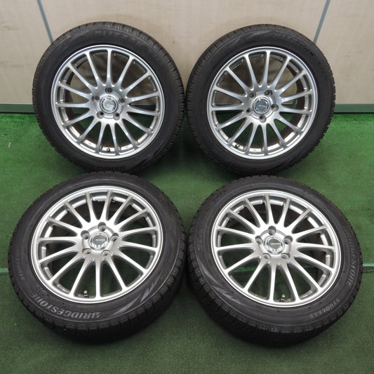 *送料無料* バリ溝！キレイ！8.5分★スタッドレス 215/50R17 ブリヂストン ブリザック VRX ECO FORME エコフォルム 17インチ PCD114.3/5H★4030606TNス