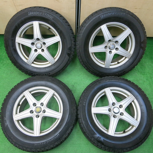 *送料無料*バリ溝！20年！9分★スタッドレス 215/65R16 ブリヂストン アイスパートナー2 JOKER weds ジョーカー 16インチ PCD114.3/5H★3112707イス