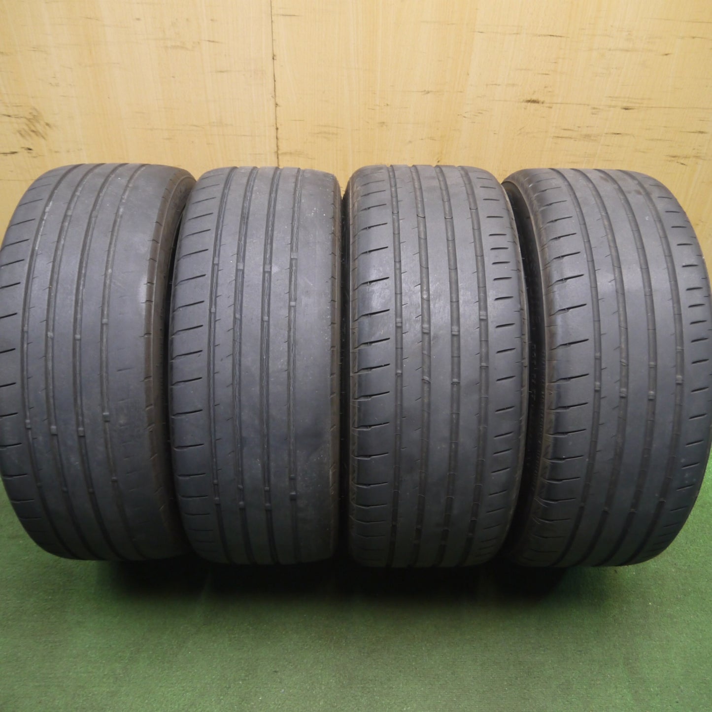 *送料無料* キレイ★86 BRZ等 WORK EMOTION Kiwami 215/40R18 225/40R18 ブリヂストン ポテンザ S007A ワーク 極 PCD100/5H★4031109Hノ