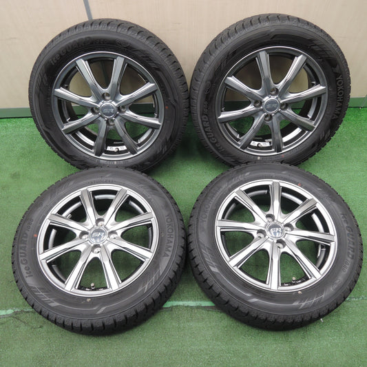 *送料無料* バリ溝！21年！キレイ！9.5分★スタッドレス 185/60R15 ヨコハマ アイスガード iG60 STRANGER ストレンジャー 15インチ PCD100/4H★4021610NJス