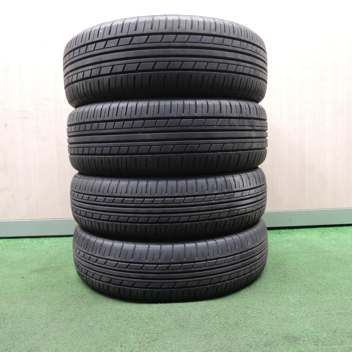 *送料無料*キレイ！21年★三菱 アイ 純正 145/65R15 175/55R15 ヨコハマ エコス ES31 15インチ PCD100/4H★4012209NJノ