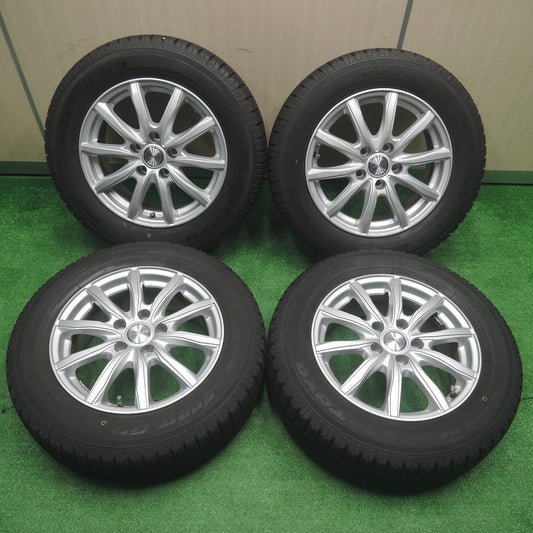 [送料無料]リ溝！キレイ！ほぼ10分★スタッドレス 205/65R16 トーヨー ガリット G5 JOKER ジョーカー 16インチ PCD114.3/5H★3072707SYス