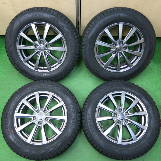 *送料無料*バリ溝！キレイ！9.5分以上★スタッドレス 225/65R17 ヨコハマ アイスガード G075 GRASS グラス 17インチ PCD114.3/5H★4011701イス