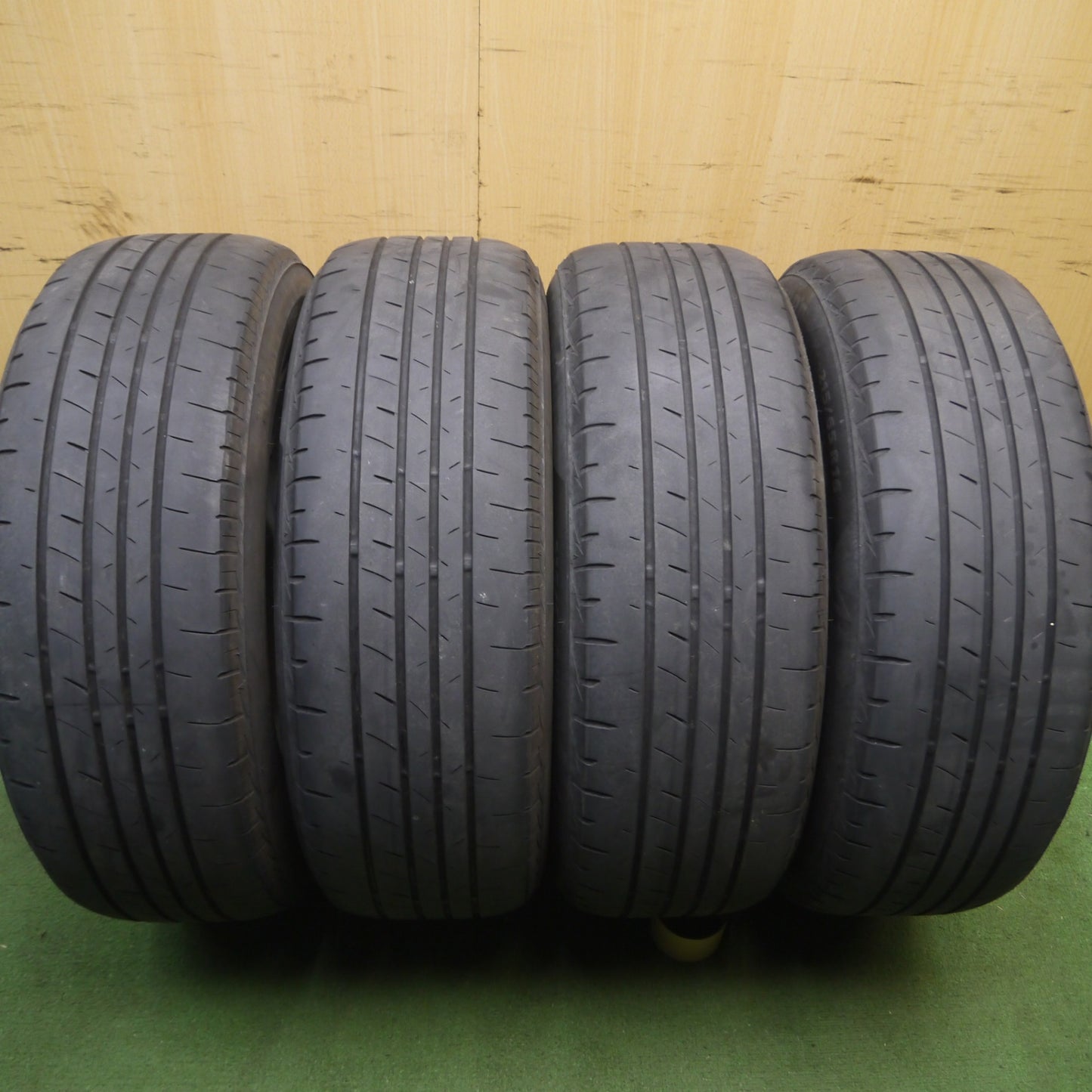 *送料無料* キレイ！20年★トヨタ 30系 ヴェルファイア 純正 215/65R16 ブリヂストン プレイズ PX-RV2 16インチ PCD114.3/5H★4030602Hノ