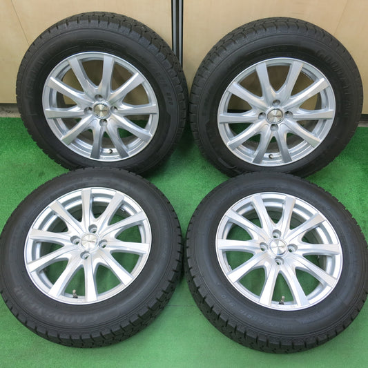 [送料無料]超バリ溝！20年！キレイ！ほぼ10分★スタッドレス 195/65R16 グッドイヤー アイスナビ7 ravrion RS01 16インチ ラブリオン PCD100/4H★3051302ヒス