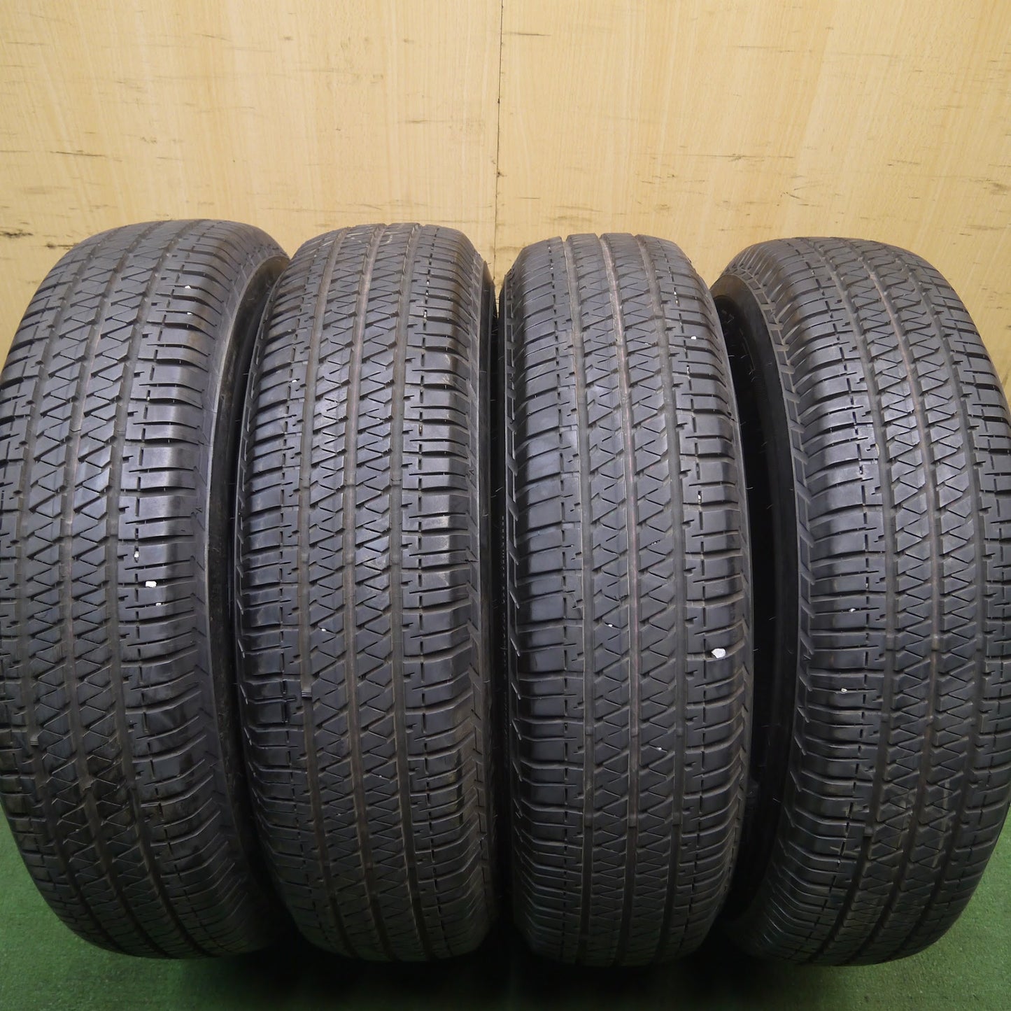 [送料無料]バリ溝！19年！9.5分★195/80R15 ブリヂストン デューラー H/T 684Ⅱ タイヤ 15インチ ジムニー シエラ 等★3090608Hノタ