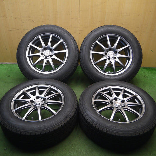 [送料無料]バリ溝！19年！9.5分★スタッドレス 225/65R17 グッドイヤー アイスナビ SUV LOXARNY SPORT ロクサーニ 17インチ PCD114.3/5H★3110110Hス