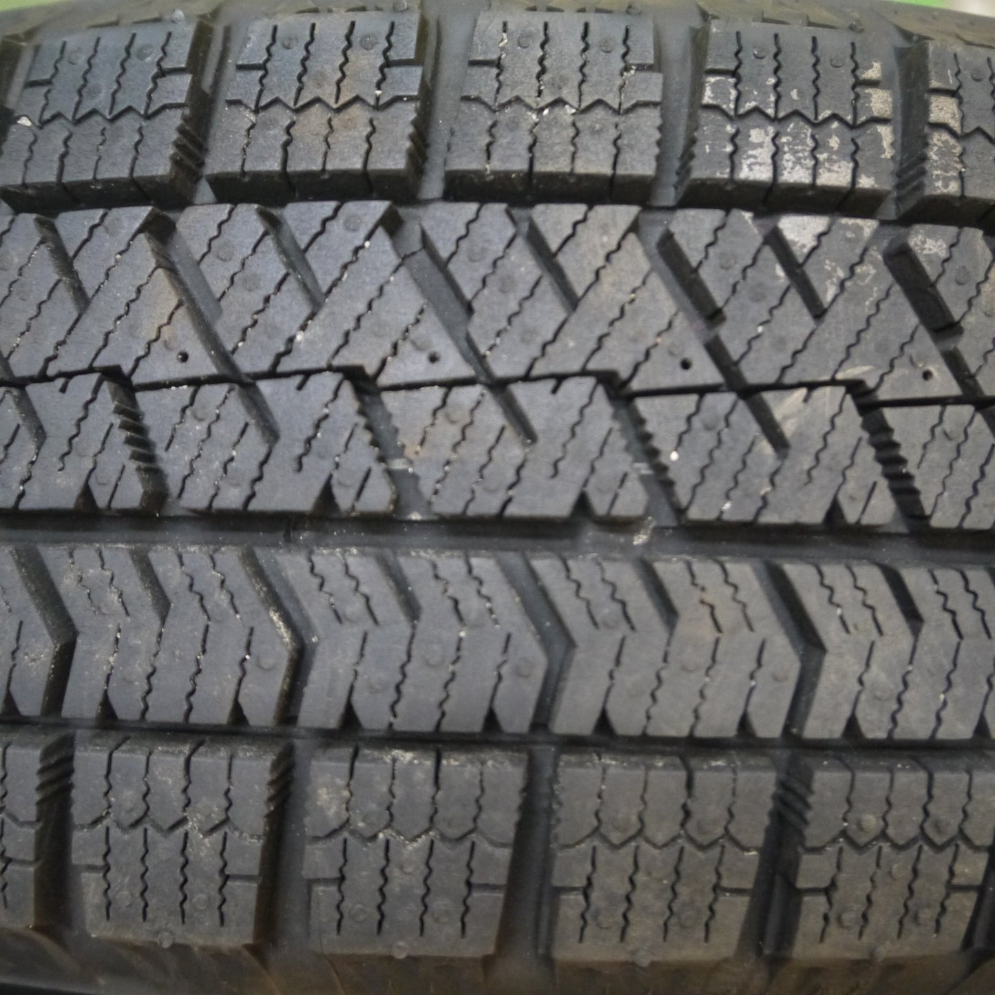 *送料無料* バリ溝！22年！ほぼ10分★スズキ ハスラー 純正 スチール 165/60R15 スタッドレス ブリヂストン ブリザック VRX2 PCD100/4H★4022801Hス