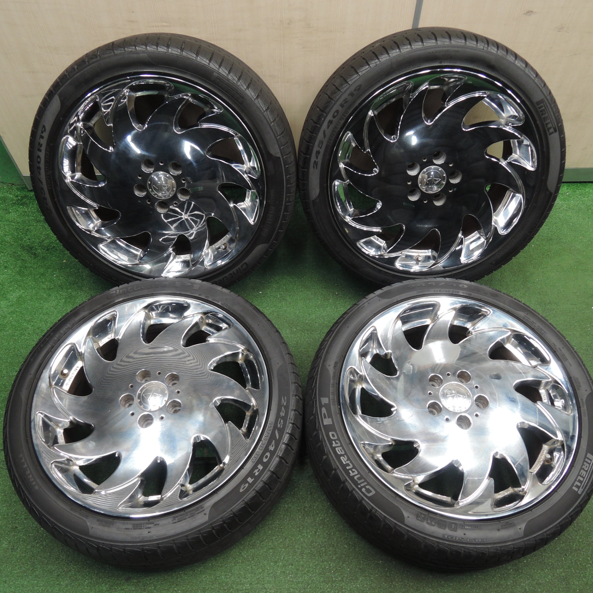 送料無料* 4本価格☆LEADING EDGE W201 245/40R19 ピレリ Cinturato P1 リーディングエッジ 19イ |  名古屋/岐阜の中古カー用品・工具の買取/販売ならガレージゲット