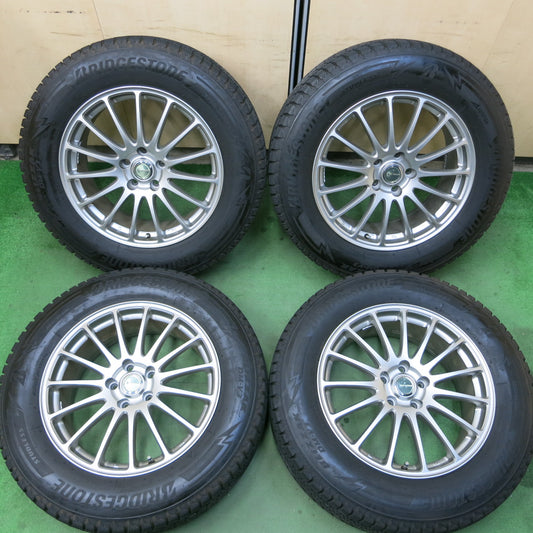 *送料無料*バリ溝！19年！キレイ！9.5分★スタッドレス 235/65R18 ブリヂストン ブリザック DM-V3 ECO FORME エコフォルム 18インチ PCD114.3/5H★3102002イス