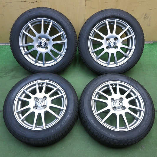 *送料無料* バリ溝！9分★スタッドレス 175/65R15 トーヨー ガリット G5 NIRVANA NV ニルヴァーナ 15インチ PCD100/4H★4020907KKス