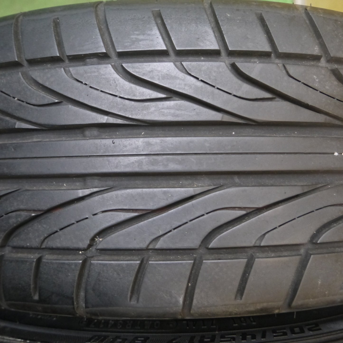 *送料無料* バリ溝！9分★WORK RIZALTADO 205/45R17 ダンロップ ディレッツァ DZ101 ワーク リザルタード 17インチ PCD100/4H★4031203Hノ