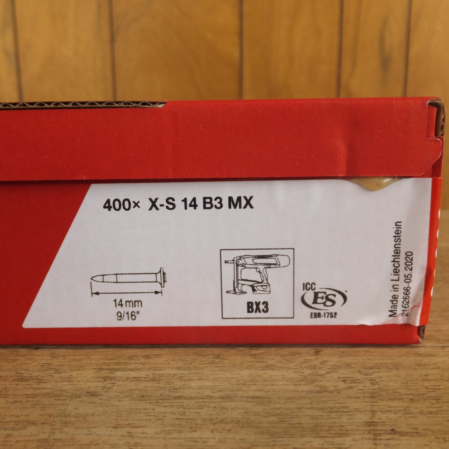 [送料無料]未使用★ヒルティ HILTI スチールネイル 400x X-S 14 B3 MX #2156392★