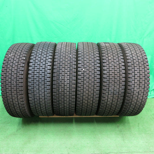 *送料無料*バリ溝！22年！9.5分★トラック タイヤ 225/80R17.5 123/122L スタッドレス ダンロップ デクテス SP001 17.5インチ★3110202KKスタ