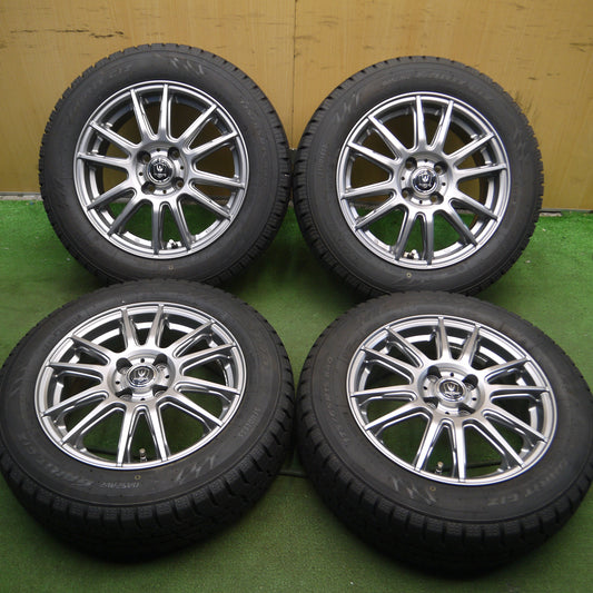 *送料無料*バリ溝！21年！キレイ！9.5分以上★スタッドレス 175/65R15 トーヨー オブザーブ ガリット GIZ INVERNO 15インチ PCD100/4H★3102509Hス