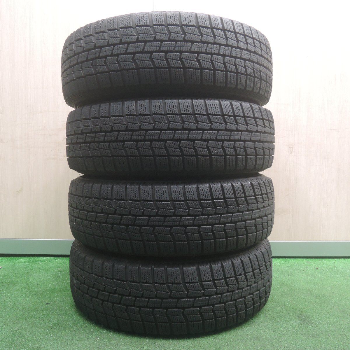 *送料無料* バリ溝！9分★スタッドレス 185/65R15 オートバックス ノーストレック N3i Exceeder エクシーダー 15インチ PCD100/4H★3110802NJス