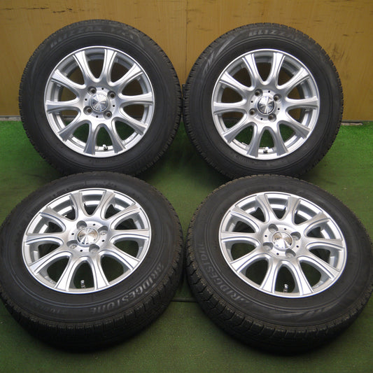 *送料無料*バリ溝！キレイ！8.5分★スタッドレス 165/70R14 ブリヂストン ブリザック VRX LAUFBAHN 14インチ PCD100/4H★4011706Hス