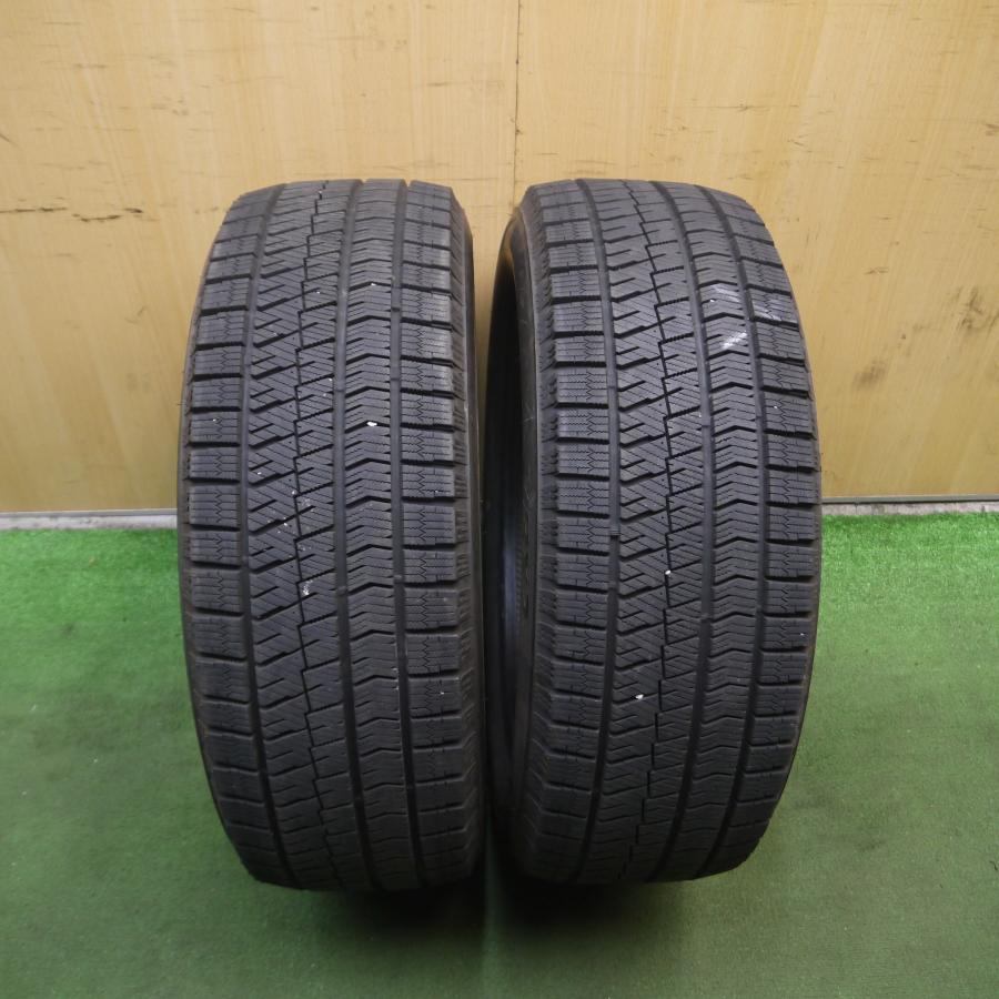 [送料無料] バリ溝！20年！9.5分★スタッドレス 215/55R18 ブリヂストン ブリザック VRX2 タイヤ 18インチ CR-V CX-30 等★3112803Hスタ