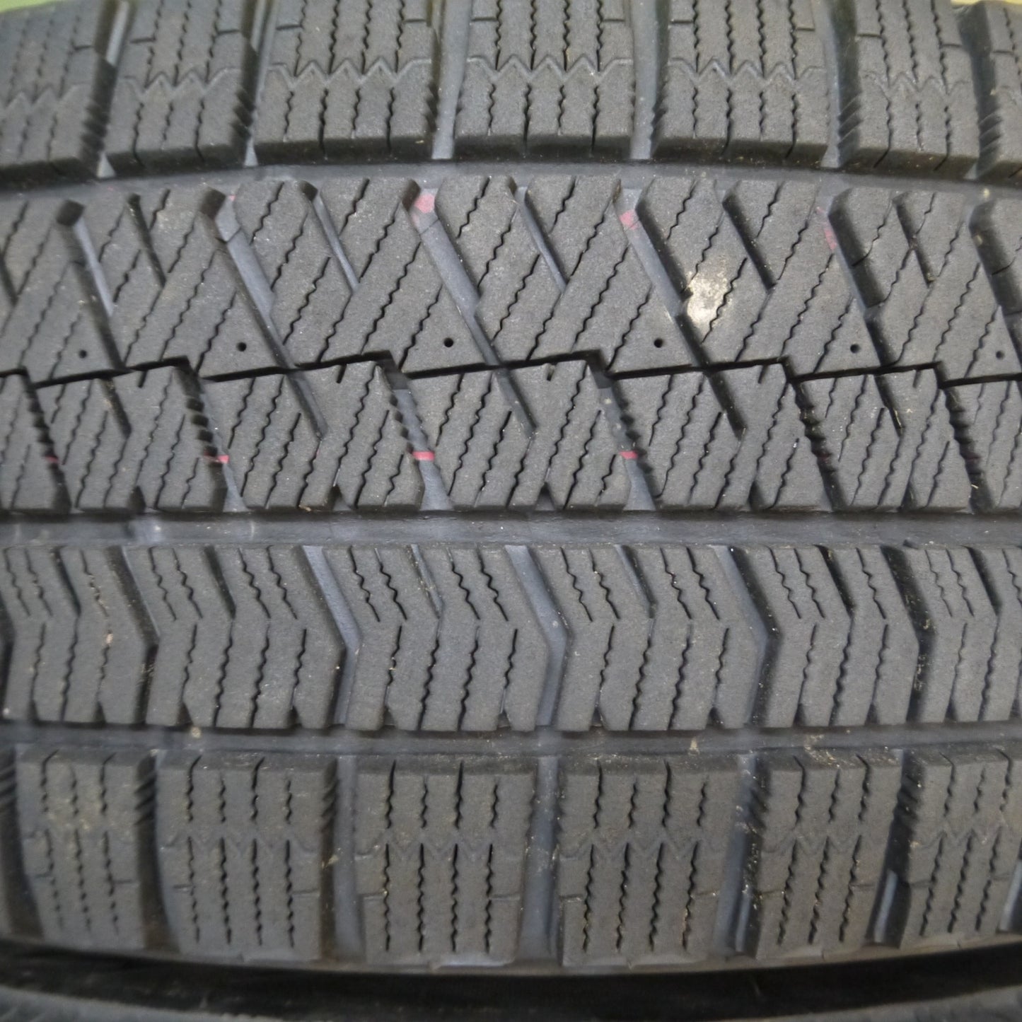 *送料無料* バリ溝！キレイ！9.5分★三菱 アイ ミーブ 純正 スチール 145/65R15 175/55R15 スタッドレス ブリヂストン ブリザック VRX2 PCD100/4H★4020202Hス